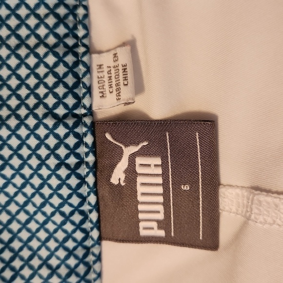 PUMA Diamond Tech Golf Skort Blue Coral/Clearwater, Size 6 - Picture 8 of 13